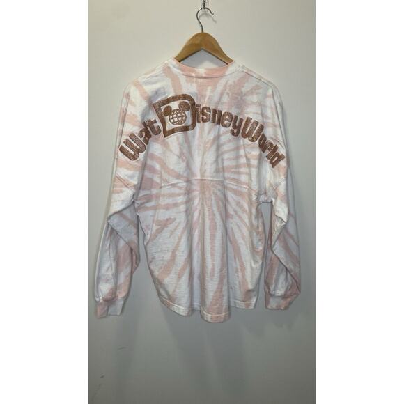 Walt Disney World Spirit Jersey Briar Rose Gold Pink Tie Dye Size Oversized M - Picture 6 of 9